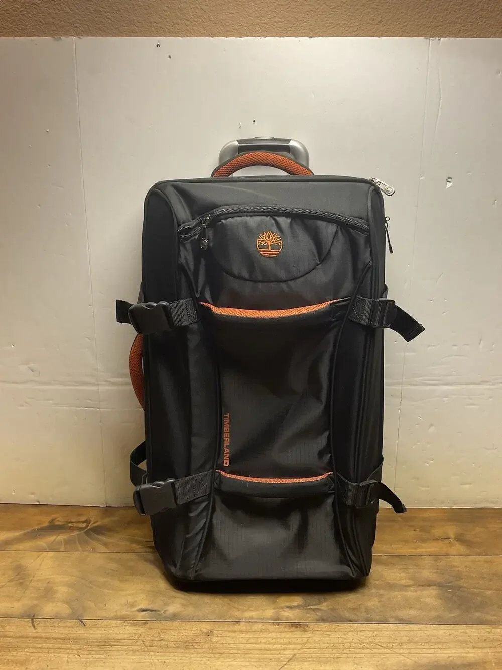 Timberland Twin Mountain Rolling Wheeled Upright Carry-On Duffle Suitcase